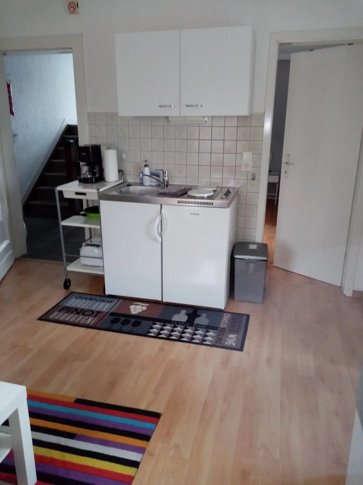 Küchenzeile in der Ferienwohnung 4 in Bad Pyrmont