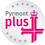 Logo Pyrmont plus, Qualitaetszeichen der Bad Pyrmont Tourismus GmbH