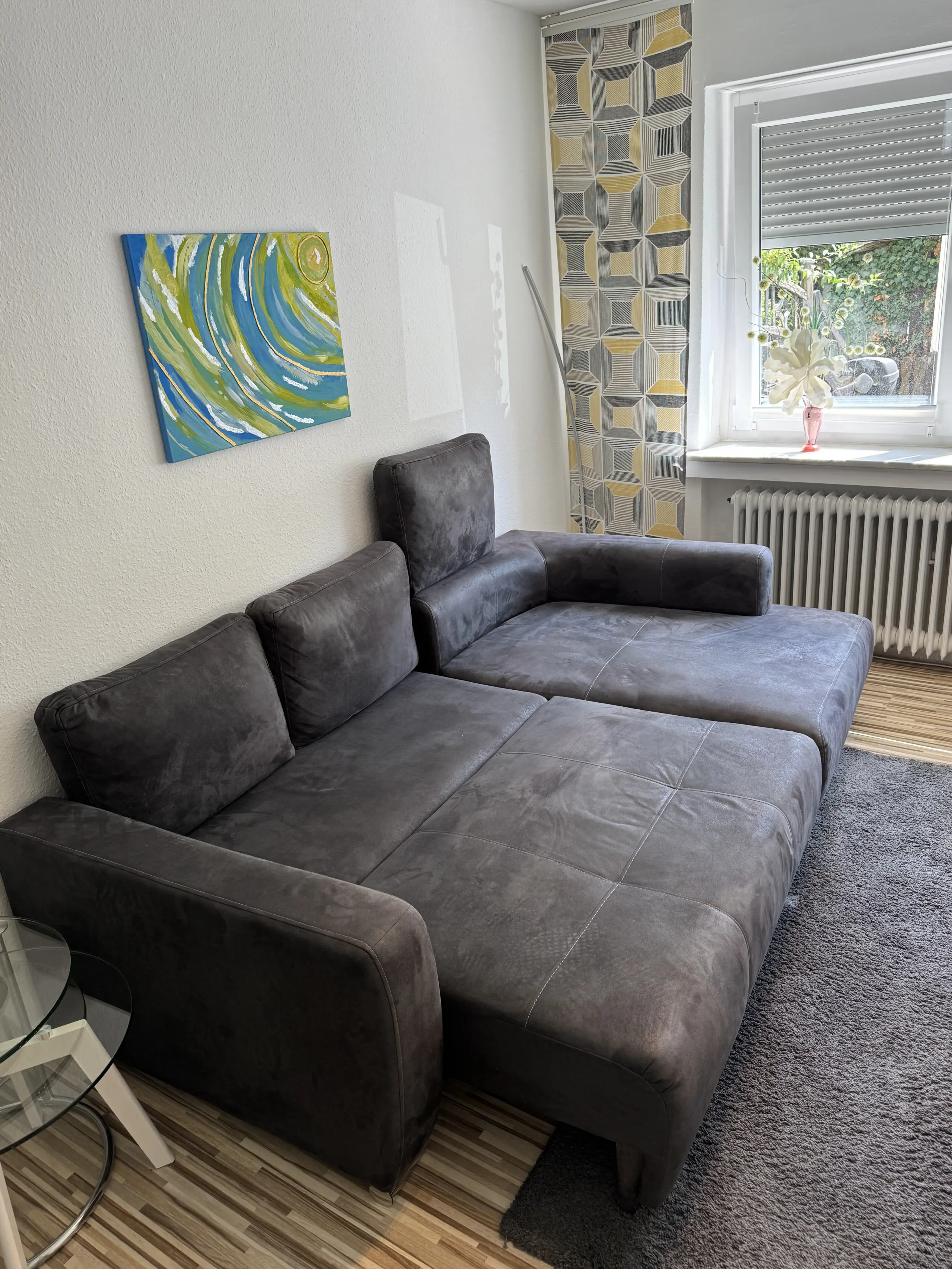 Schlafsofa im Wohnzimmer