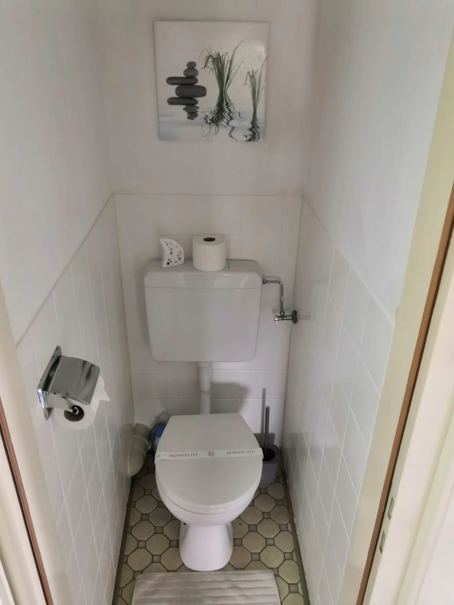 WC in der Ferienwohnung 6 in Bad Pyrmont